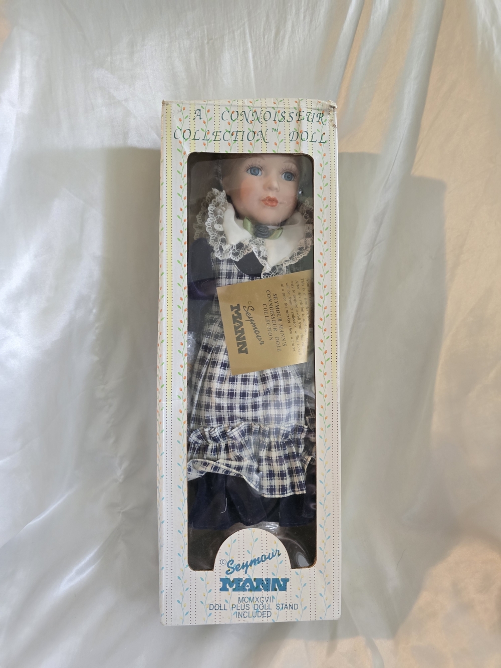 Blue Plaid Collector Doll